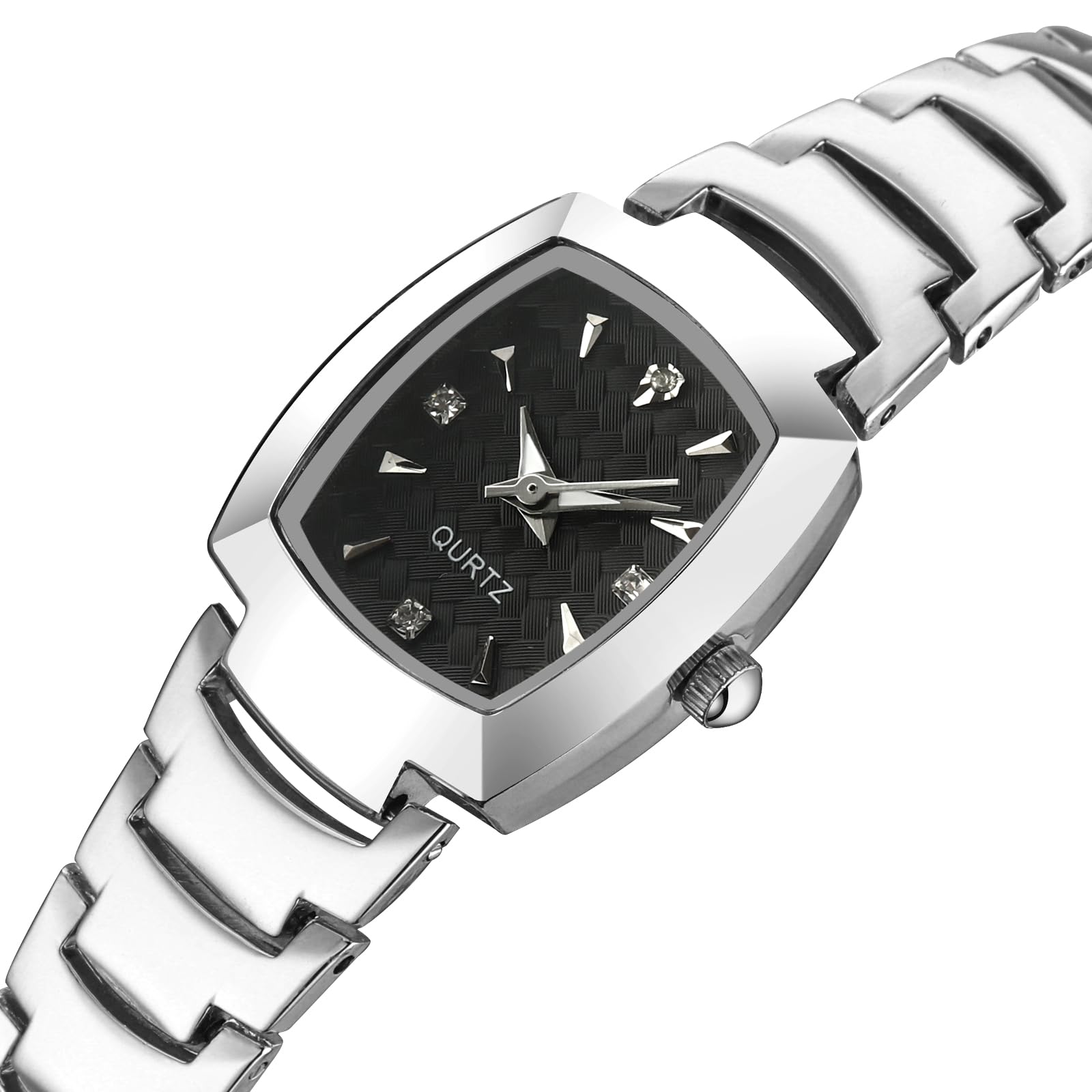 Small Square Face Women Watches Ladies Watches Waterproof Steel Dainty Dress Rectangle Female Wrist Watches