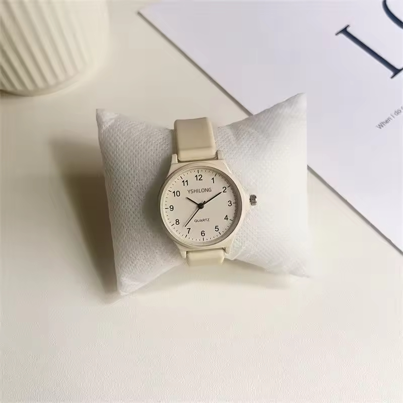 Fashionable Leather-Band Quartz Movement Price Watches with Pointer Dial Display Substitute Product
